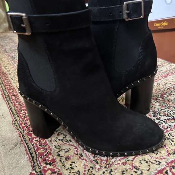 Rag & bone black suede ankle boots - Picture 5 of 8